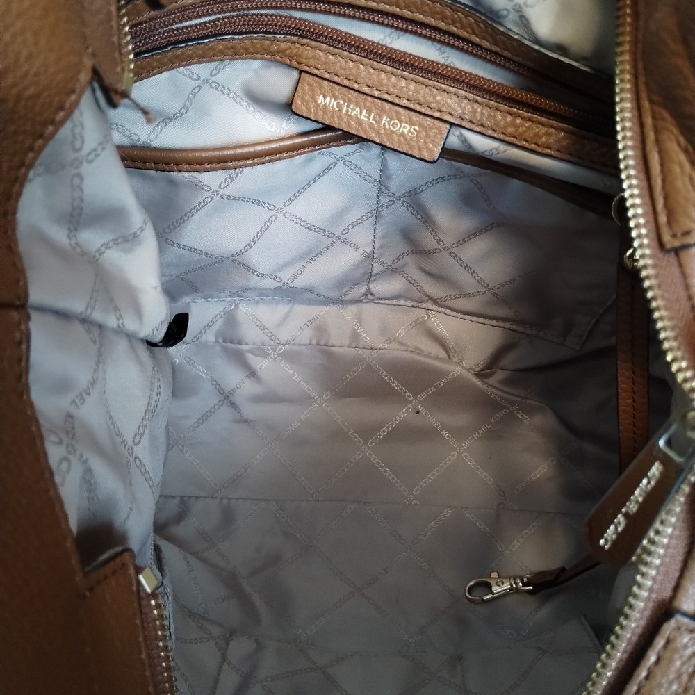 Michael Kors Karson Studded Large Leather Hobo Shoulder Bag - Picture 10 of 10